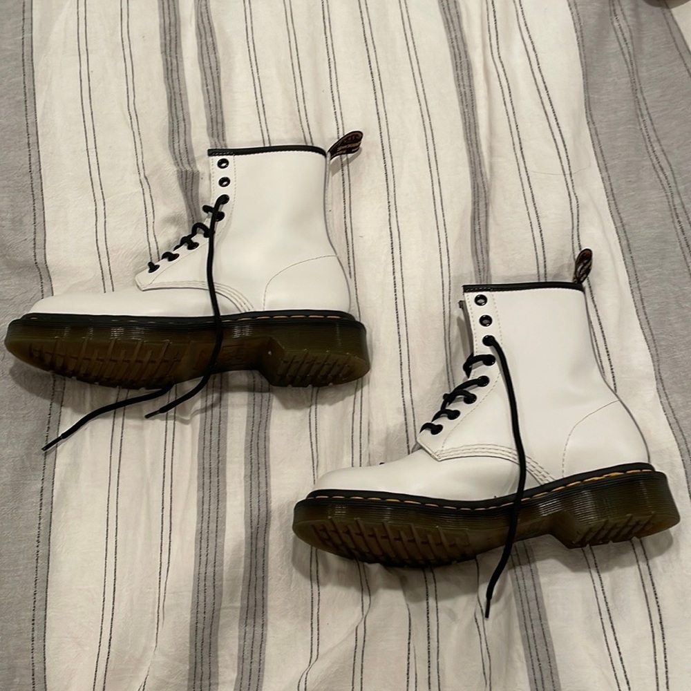 White doc Martens